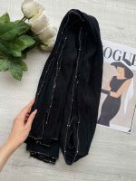 شال کریشه دور زیپی دور دانتل مشکی فرانلند رشت