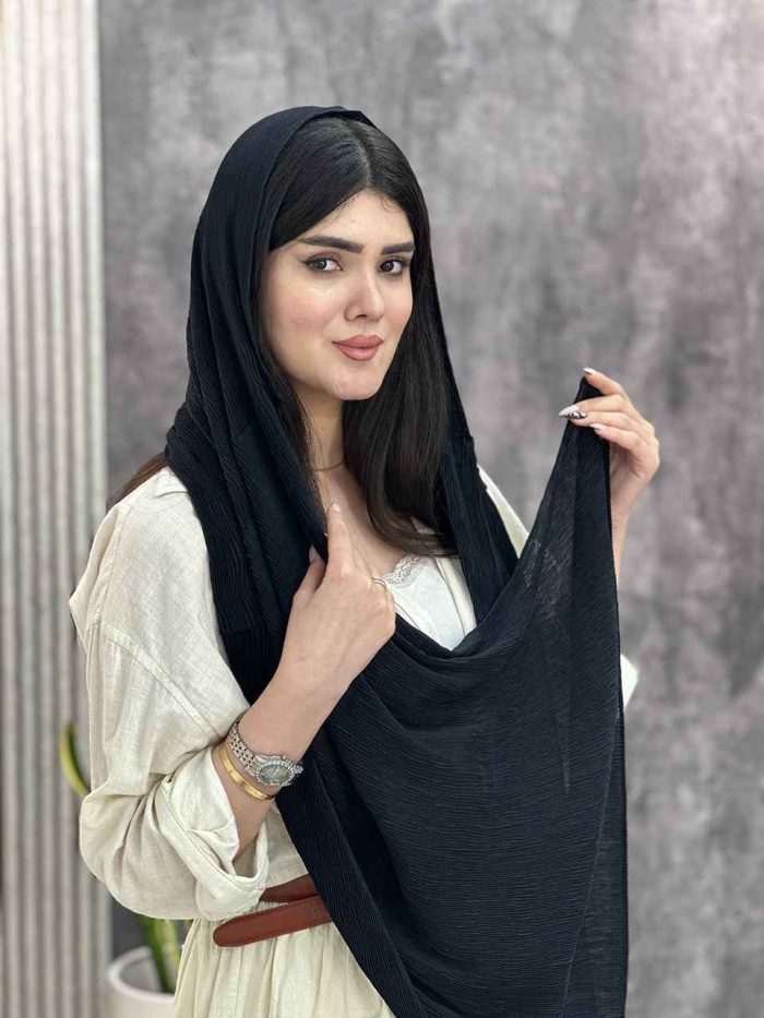 شال پلیسه تک رنگ فرانلند رشت