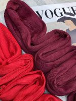 شال پلیسه تک رنگ فرانلند رشت