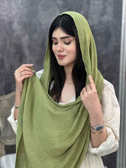 شال پلیسه تک رنگ فرانلند رشت