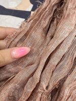 شال دور ریش زارا نخی تابستانه رشت فرانلند