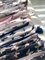 شال پلیسه طرحدار پروانه فرانلند رشت