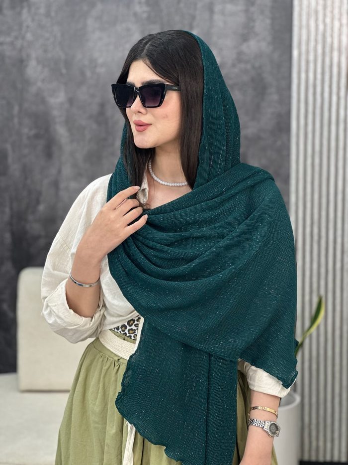 شال پلیسه لمه دار شاین فرانلند رشت