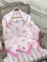 روسری قواره 140 نخی پاپیون فرانلند رشت