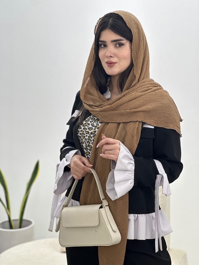 شال وارداتی پلیسه دور منجوق رشت فرانلند