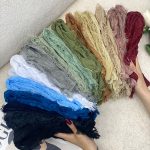 شال دور ریش زارا نخی تابستانه رشت فرانلند