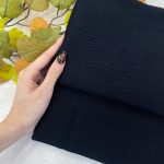 شال تک رنگ مشکی نخ برشکا فرانلند رشت