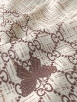 روسری قواره 140 ساده گوچی نخی فرانلند رشت