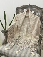 روسری قواره 140 ساده گوچی نخی فرانلند رشت