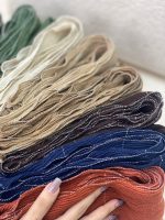 شال وارداتی پاییزه مربعی دور موجی فرانلند رشت