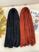 شال وارداتی پاییزه مربعی دور موجی فرانلند رشت