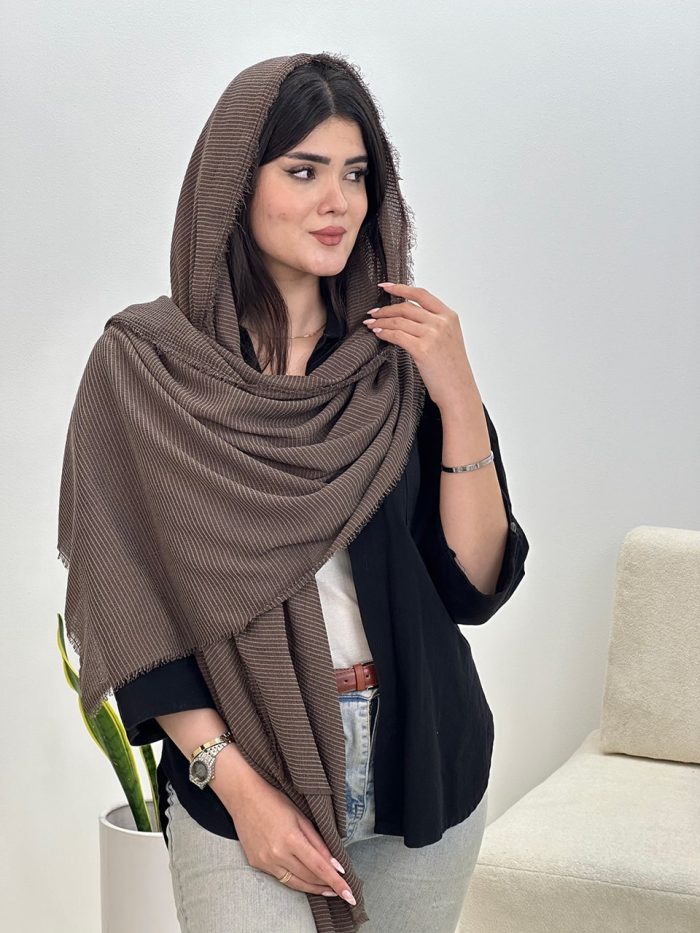شال پاییزه دور ریش نخی فرانلند رشت