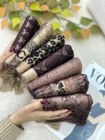 شال مخمل میکس قهواه ای فرانلند رشت