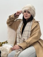 بیگ اسکارف موهر پیچازی ترند پاییزه فرانلند رشت