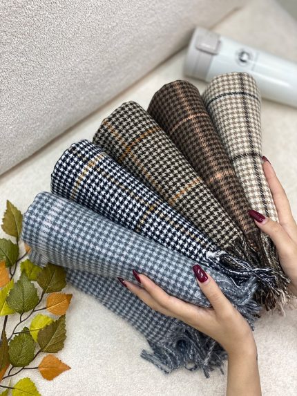 بیگ اسکارف موهر پیچازی ترند پاییزه فرانلند رشت