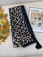 شال مخمل پلنگی پاییزه رشت فرانلند