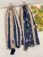 شال مخمل میکس سرمه ای (1823) - Image 7