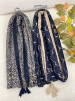 شال مخمل طرحدار فرانلند رشت