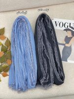 شال پلیسه پاییزه دور دانتل رشت فرانلند رشت