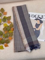 شال مخمل کرم مشکی رشت فرانلند