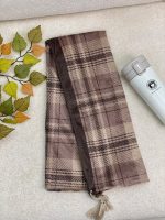 شال مخمل طرحدار چهارخونه رشت فرانلند