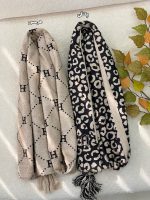 شال مخمل کرم مشکی رشت فرانلند