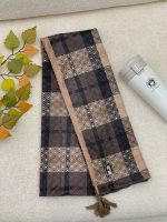 شال مخمل طرحدار چهارخونه رشت فرانلند