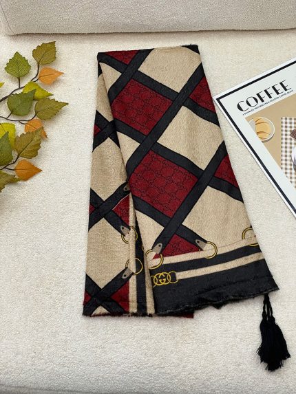 شال مخمل گوچی لوزی رشت فرانلند