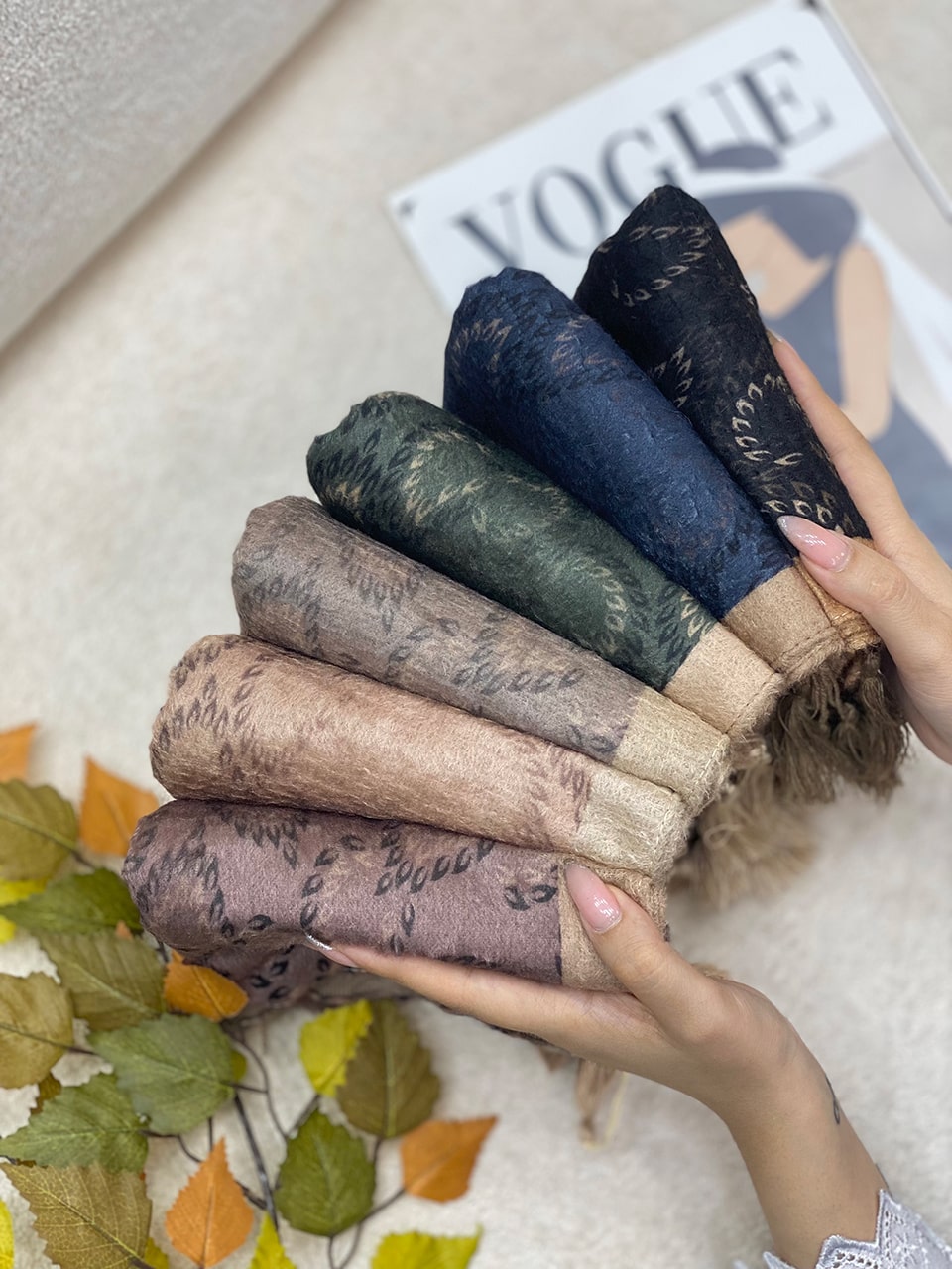 شال مخمل پاپیون پر رشت فرانلند