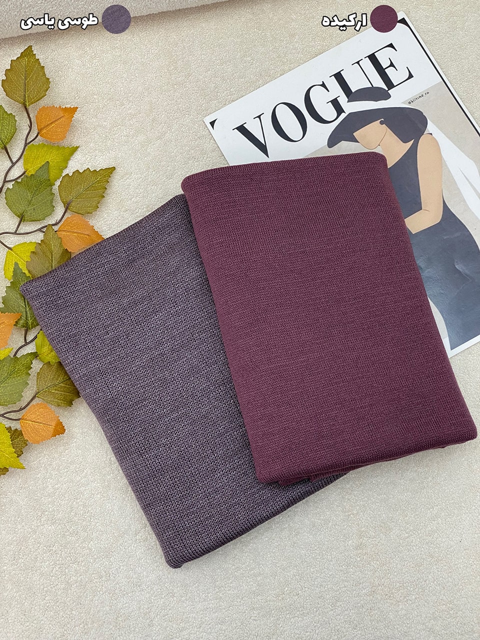 1839-6-min شال ریز بافت زمستانه فران لند رشت