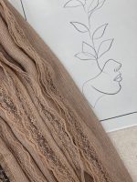 شال پلیسه پاییزه دور دانتل رشت فرانلند رشت