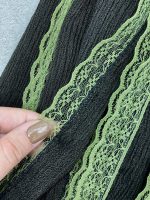 شال پلیسه پاییزه دور دانتل رشت فرانلند رشت