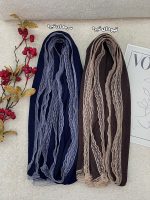 شال پلیسه پاییزه دور دانتل رشت فرانلند رشت