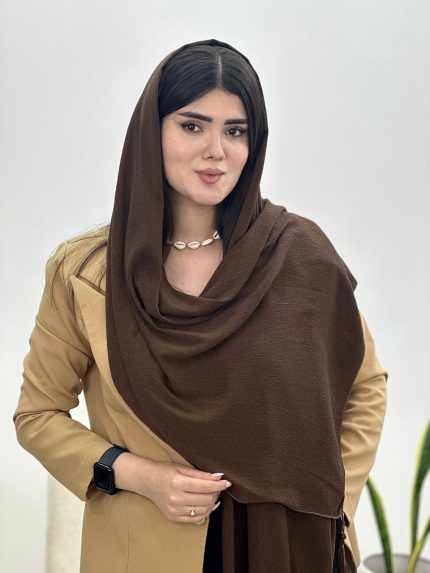 شال برشکا پلیسه پاییزه منگوله چوبی فرانلند رشت