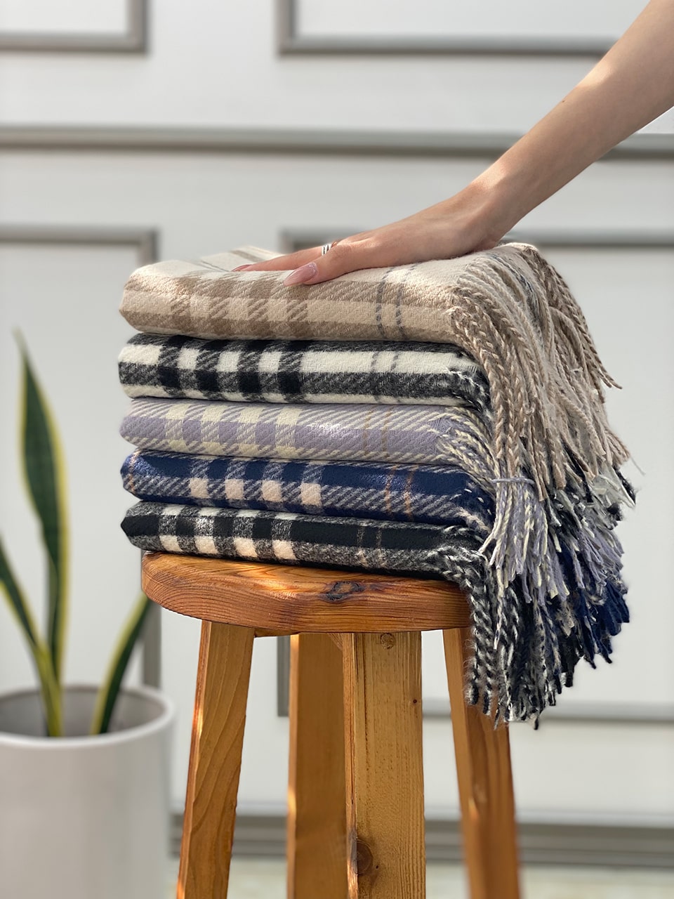 بیگ اسکارف موهر باربری وارداتی زمستانه فرانلند رشت