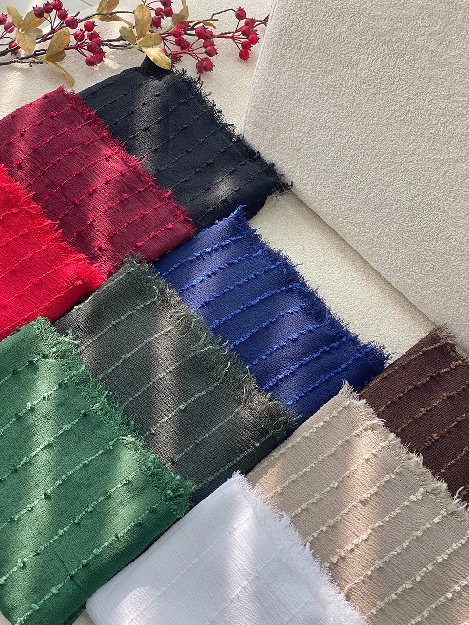 شال دورریش شکوفه پاییزه یلدایی فرانلند رشت