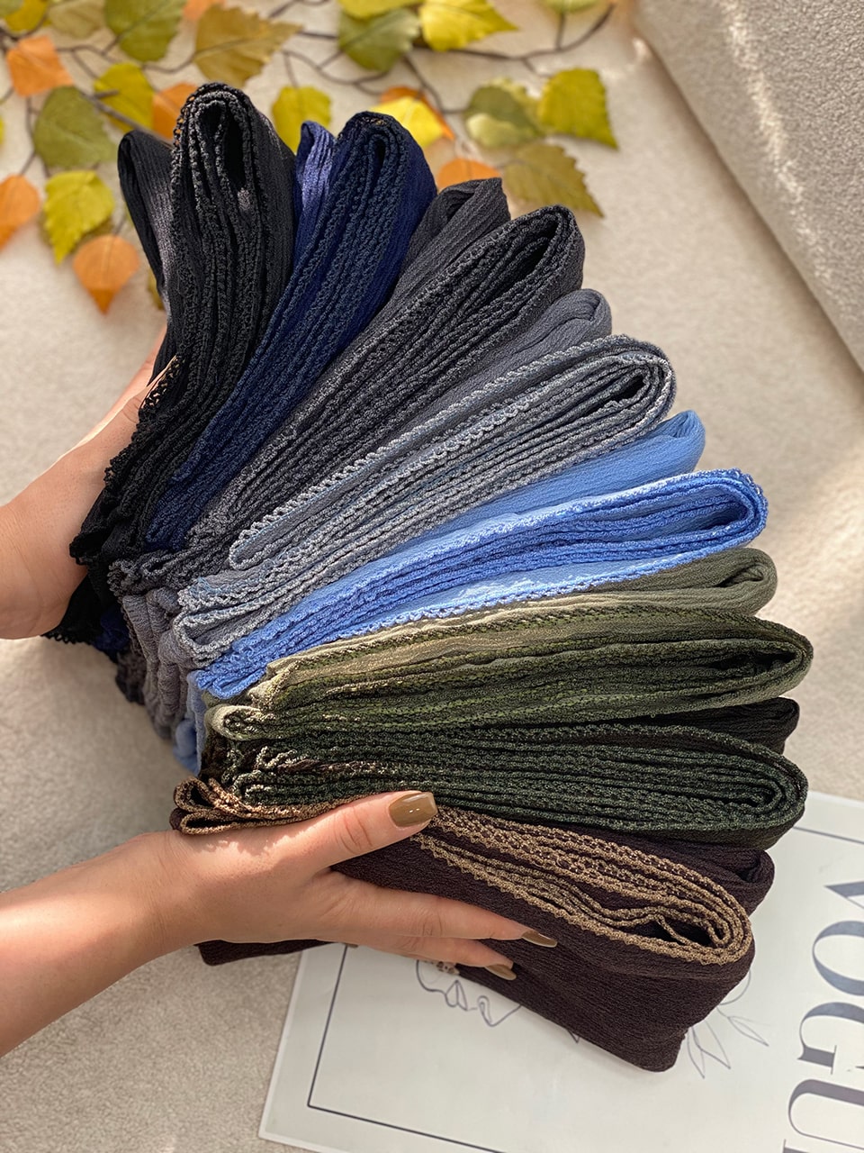 شال دندون موشی پلیسه پاییزه فرانلند رشت