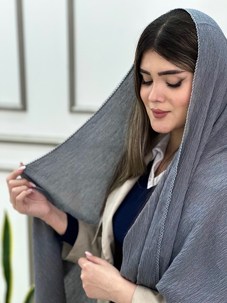 شال دندون موشی پلیسه پاییزه فرانلند رشت