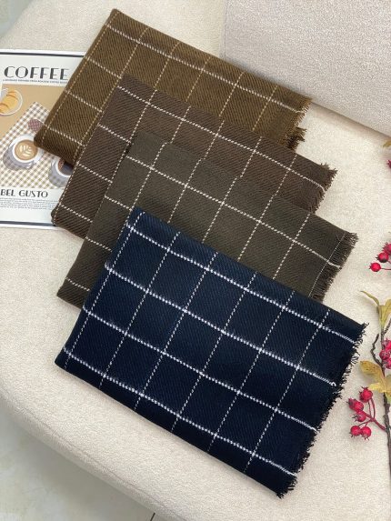 شال دور ریش موهر مربعی فرانلند رشت