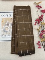 شال دور ریش موهر مربعی فرانلند رشت