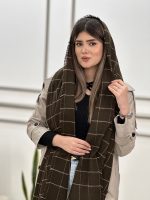 شال دور ریش موهر مربعی فرانلند رشت