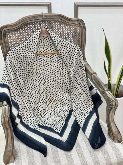 روسری قواره 120 گل ریز مادرانه روز مادر فرانلند رشت