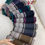 شال موهر دور ریش پشمی باربری فرانلند رشت