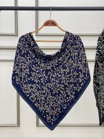 روسری قواره 100 گل ریز مادرانه فرانلند رشت