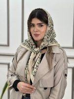 روسری قواره 100 گل ریز مادرانه فرانلند رشت