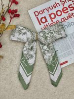 میی اسکارف کریستین دیور نحی لمه دار فرانلند رشت