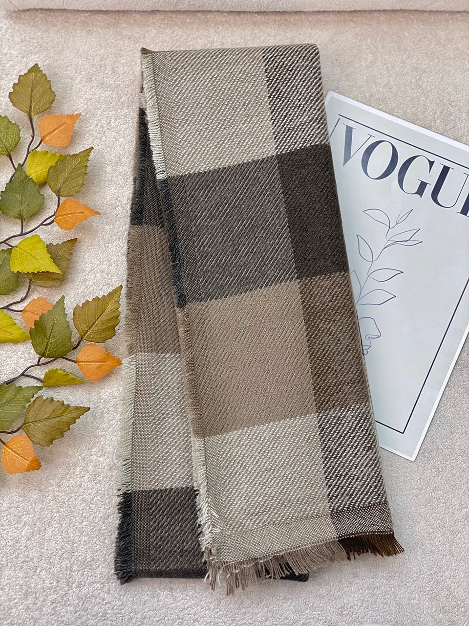 شال موهر درجه یک دورریش نود پاییزه ترند فران لند رشت