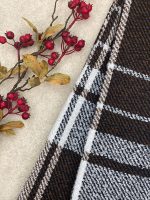 شال بولکه قهوه ای ترند فرانلند رشت