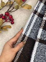 شال بولکه قهوه ای ترند فرانلند رشت