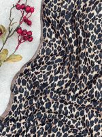 مینی اسکارف پلنگی نخی فرانلند رشت عمده